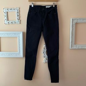 Rag and Bone Black Skinny Jeans Size 25